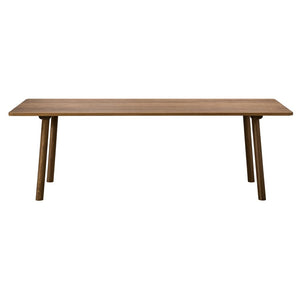 Taro Rectangular Dining Table Dining Tables Fredericia Smoked Oiled Oak 