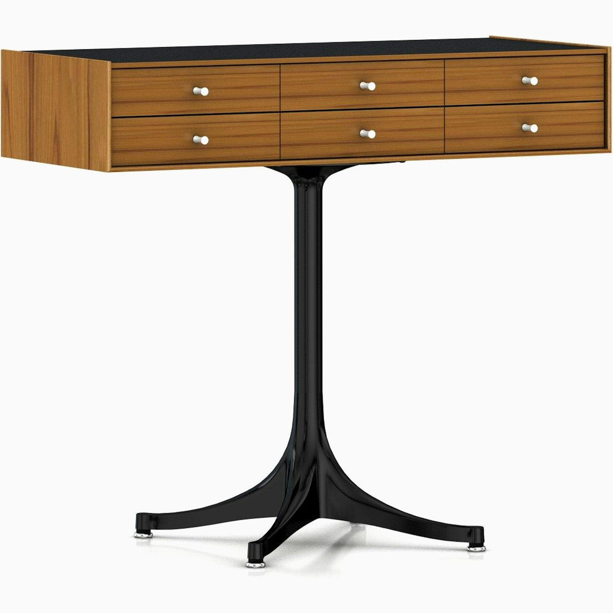 Nelson Miniature Chest 6 Drawer With Pedestal storage herman miller 