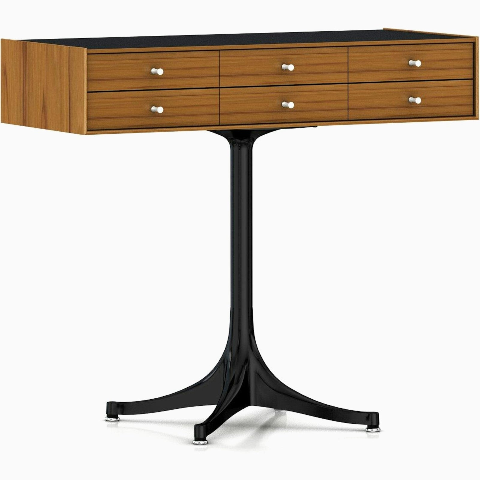 Nelson Miniature Chest 6 Drawer With Pedestal storage herman miller 