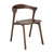 Teak Bok Brown Dining Chair Side/Dining Ethnicraft 