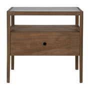Teak Spindle Bedside Table side/end table Ethnicraft 