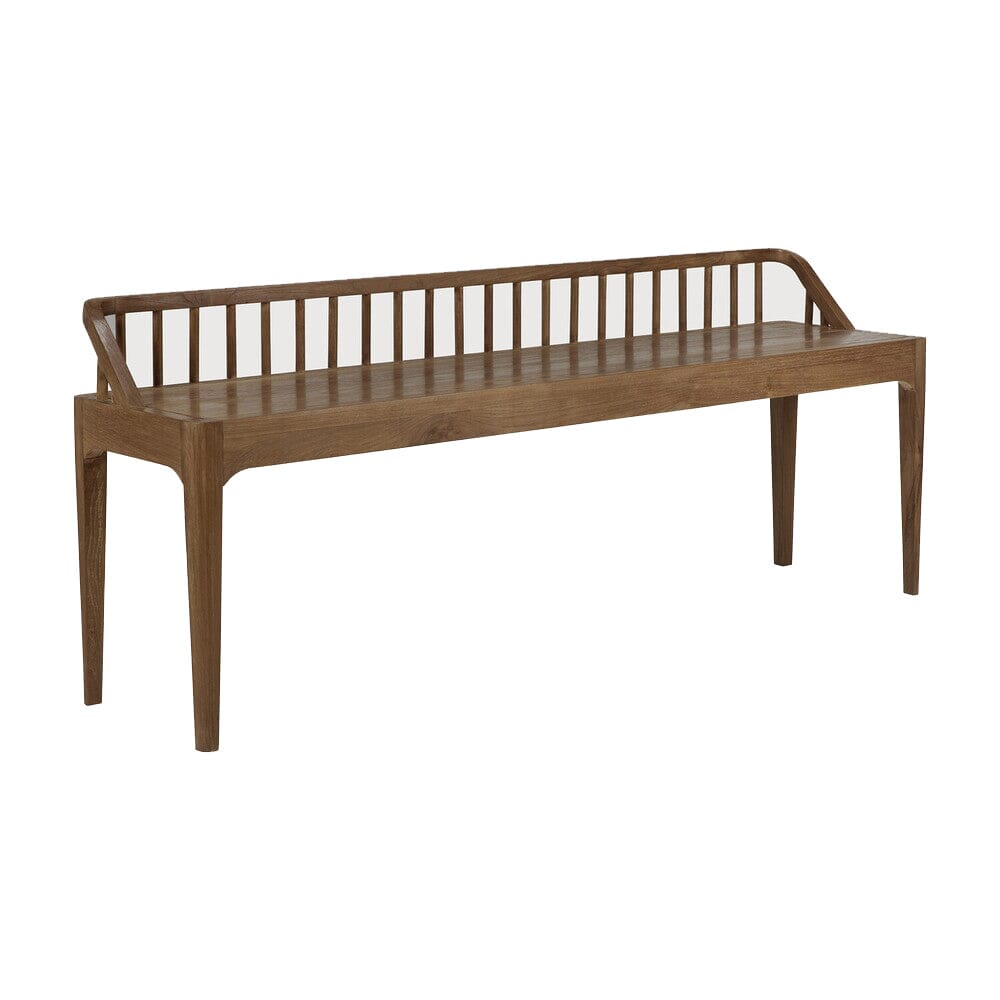 Teak Spindle Bench Benches Ethnicraft 