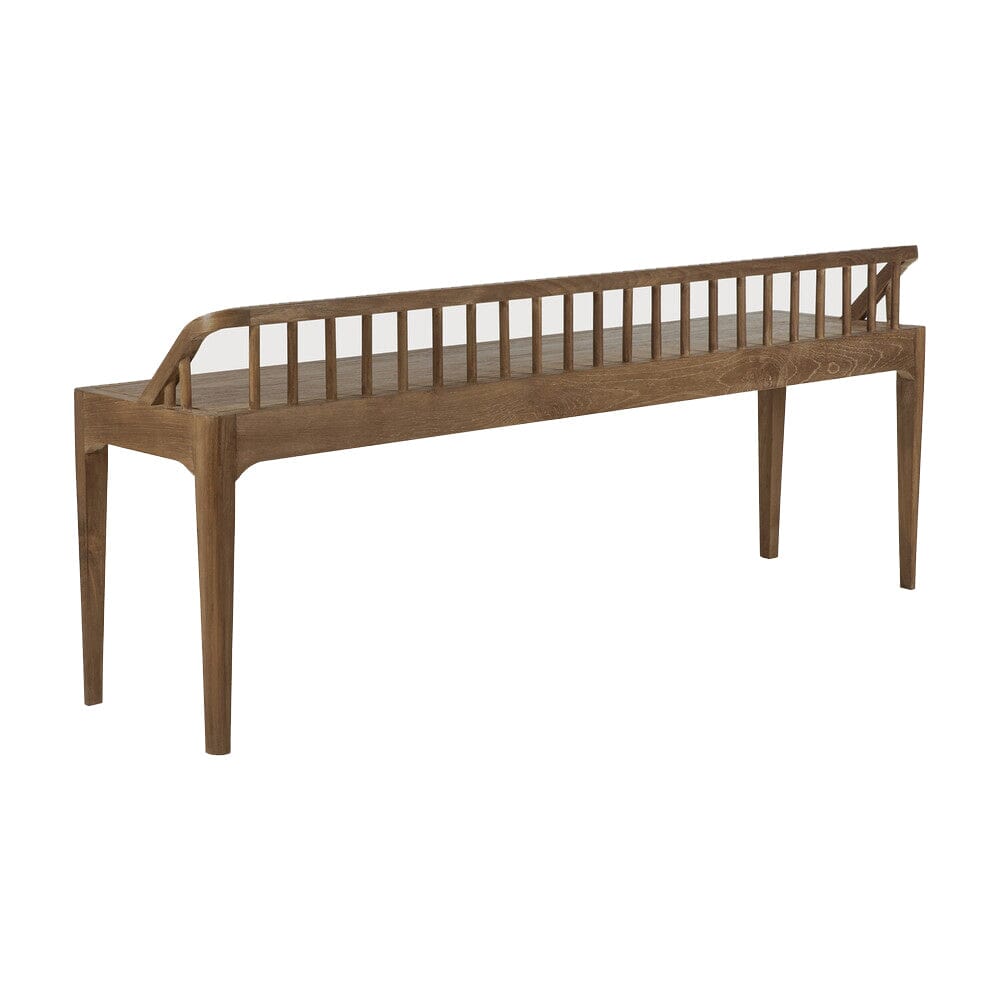 Teak Spindle Bench Benches Ethnicraft 