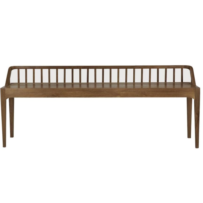 Teak Spindle Bench Benches Ethnicraft 