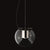 The Globe Pendant Light Pendant Lights Oluce Small Satin Nickel 