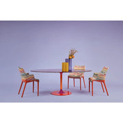 Thierry XXL Oval Dining Table Dining Tables Kartell 