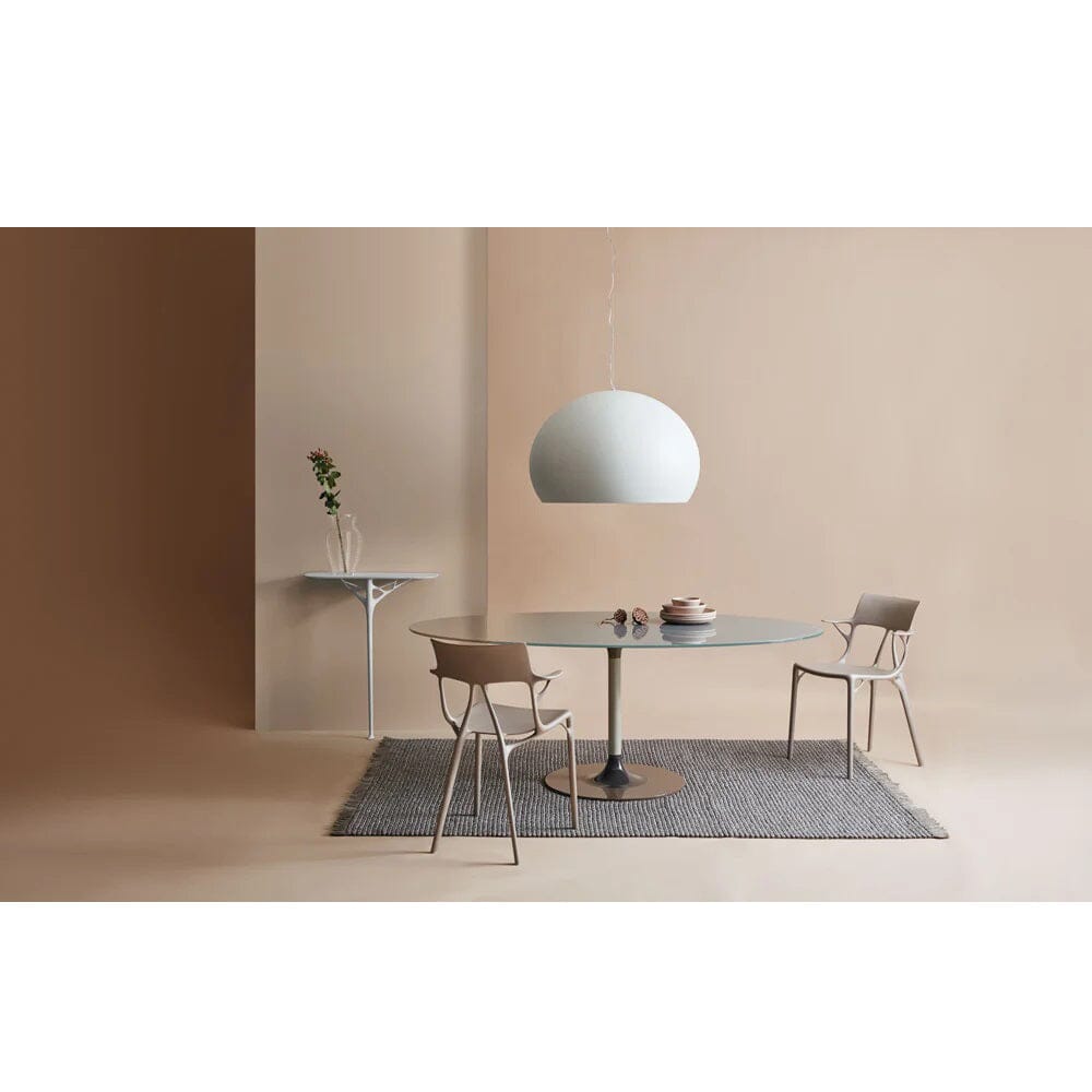 Thierry XXL Oval Dining Table Dining Tables Kartell 