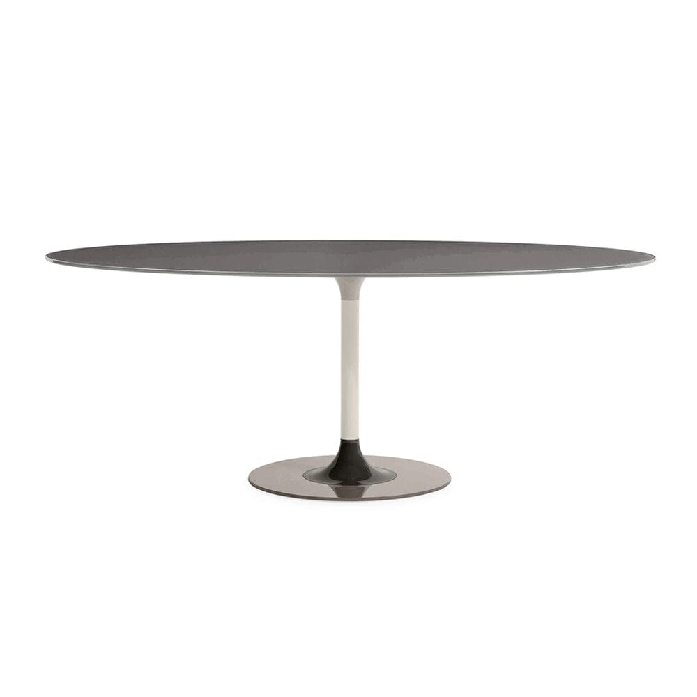Thierry XXL Oval Dining Table Dining Tables Kartell Grey 