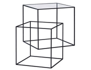 Thin Black Table table Cappellini 