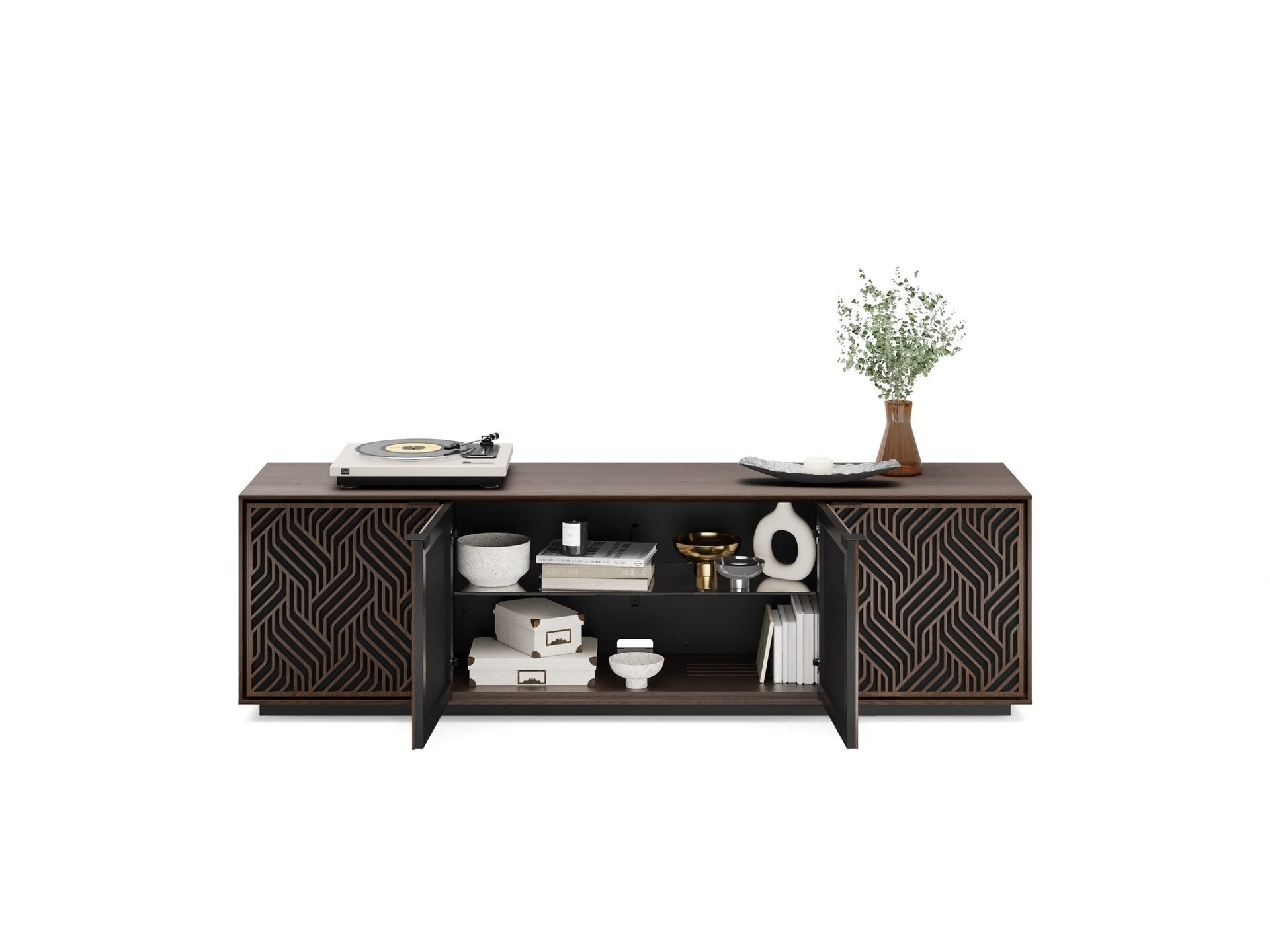 Elements 8703-WE Media + Storage Cabinet