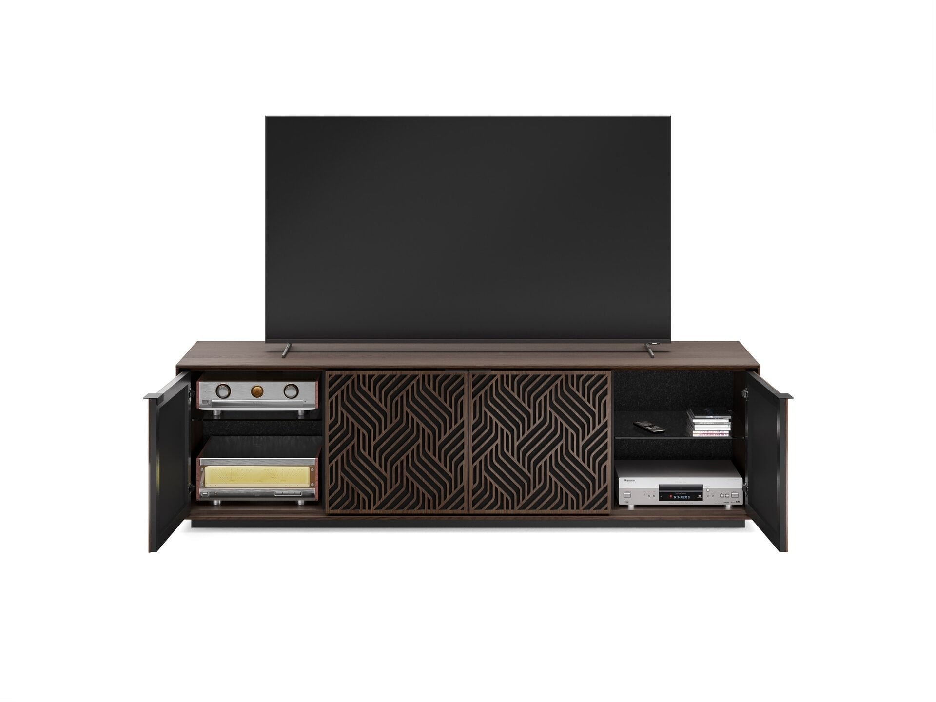 Elements 8703-WE Media + Storage Cabinet