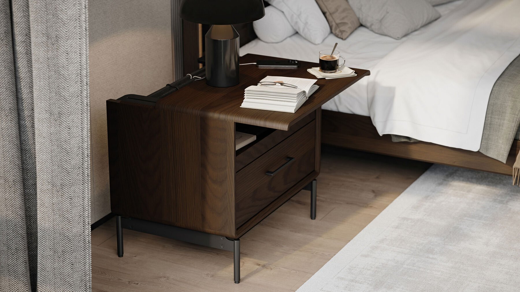 LINQ 9182 Large Nightstand