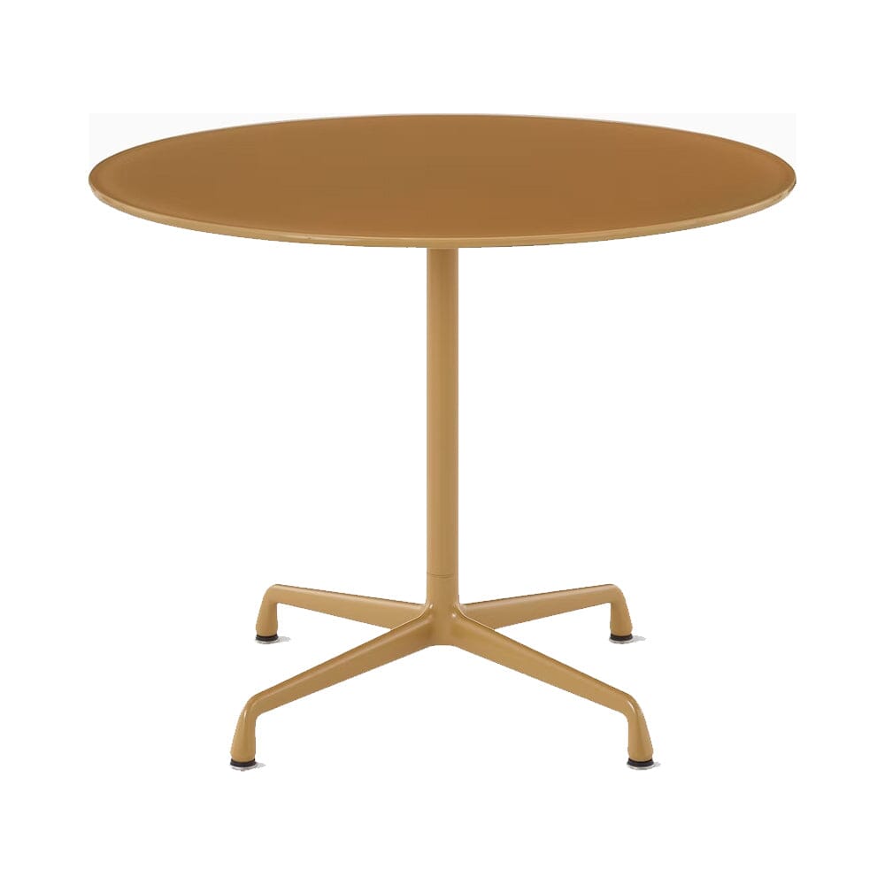 Eames Universal Base Round Outdoor Table, Herman Miller x HAY Dining Tables herman miller Toffee 