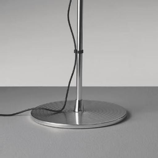 Tolomeo Mega LED Floor Support (Base & Stem) Accessory Only Accessories Artemide Polished Aluminium 