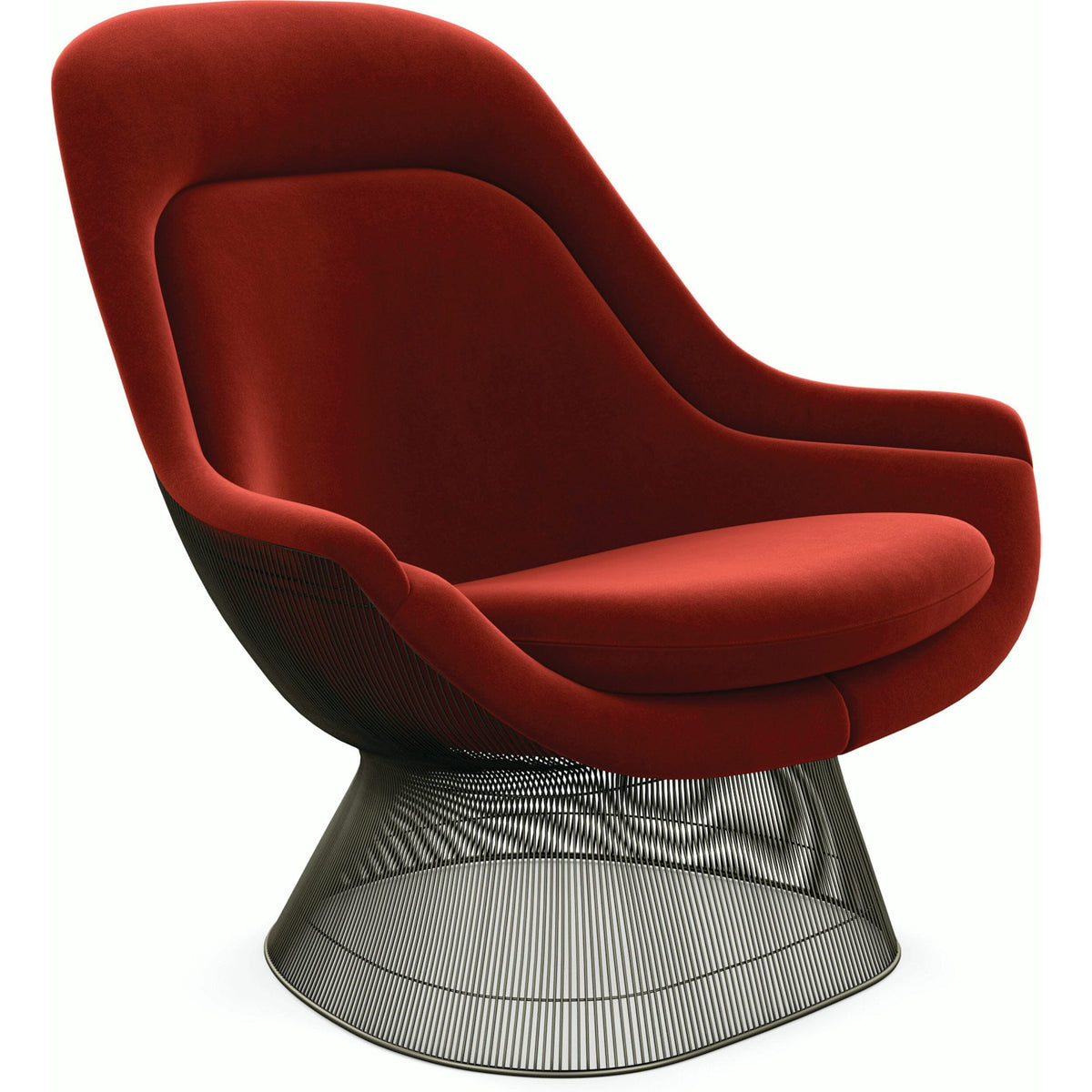 Platner Metallic Bronze Easy Chair lounge chair Knoll 