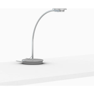 Tone Single-Arm Personal Light Table Lamps herman miller Metallic Silver Finish 