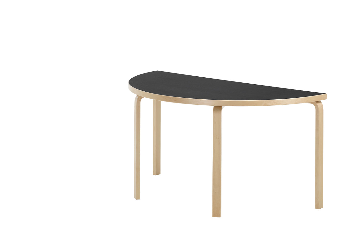 Aalto Table Half Round 96