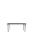 TopTop Dining Table Glass Top Dining Tables Kartell 63" Black 