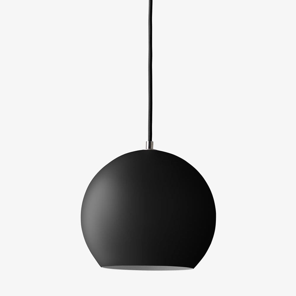 Topan Pendant Lamp VP6 Pendant Lights &Tradition Matte Black 