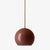 Topan Pendant Lamp VP6 Pendant Lights &Tradition Red Brown 