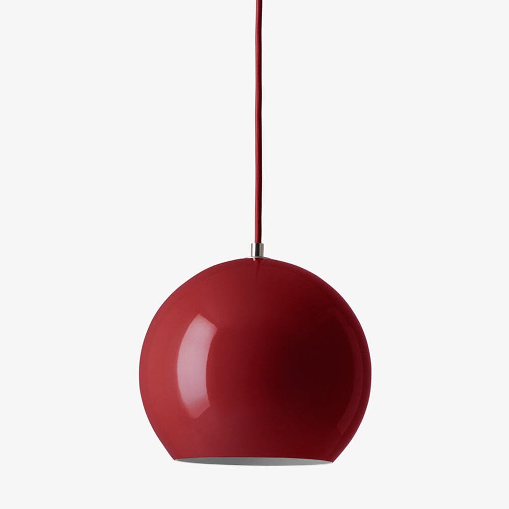 Topan Pendant Lamp VP6 Pendant Lights &Tradition Vermillion Red 