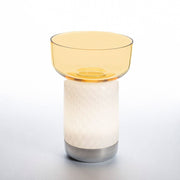 Bonta Portable LED Table Lamp Table Lamps Artemide Bowl Topaz 