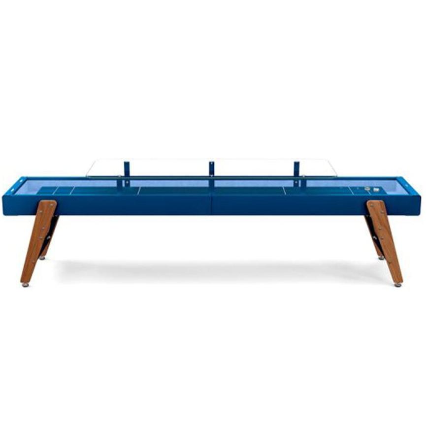 Track Dining Shuffleboard Miscellaneous RS Barcelona Blue / Blue 108 In W 