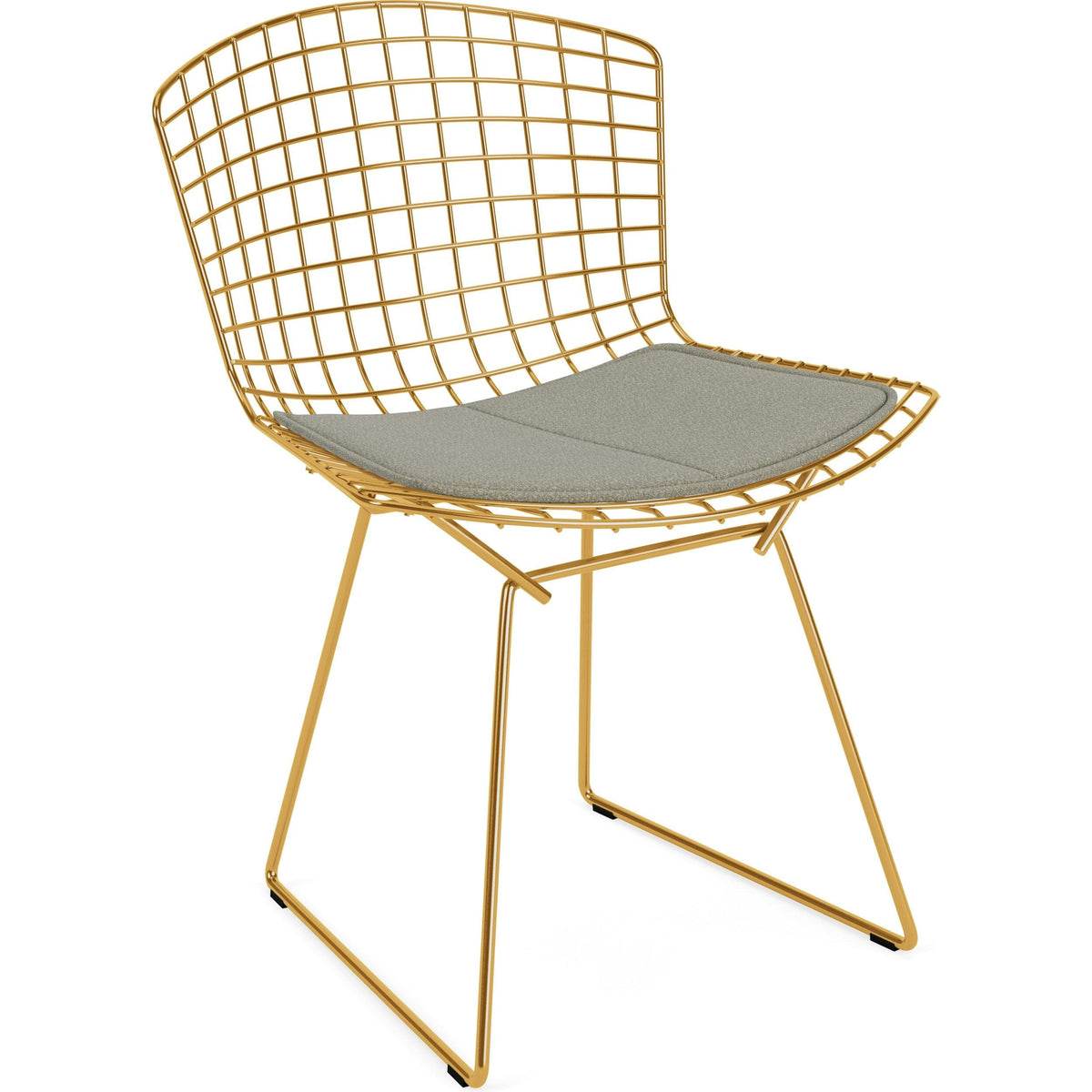 Bertoia Side Chair with Seat Pad Side/Dining Knoll 