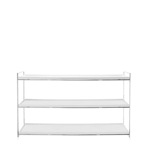 Trays - 3 Shelf Bookcase storage Kartell Large White 