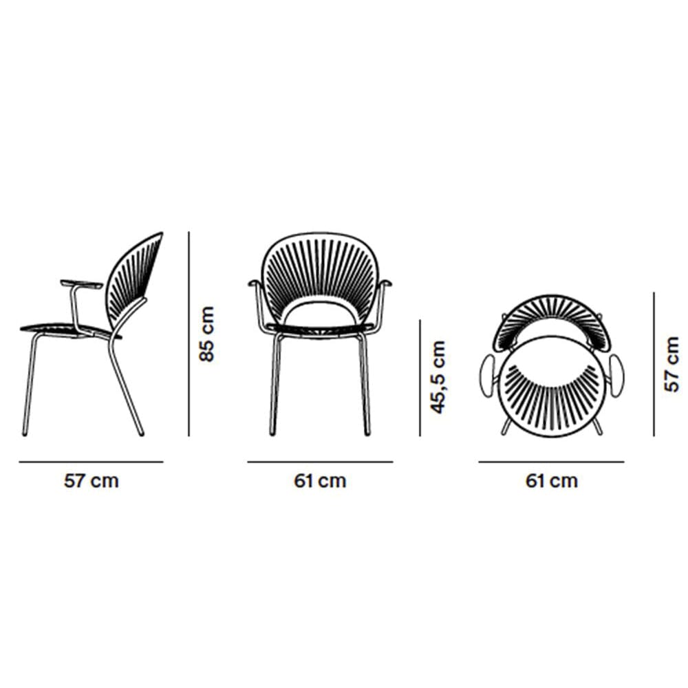 Trinidad Armchair Dining Chair Fredericia 