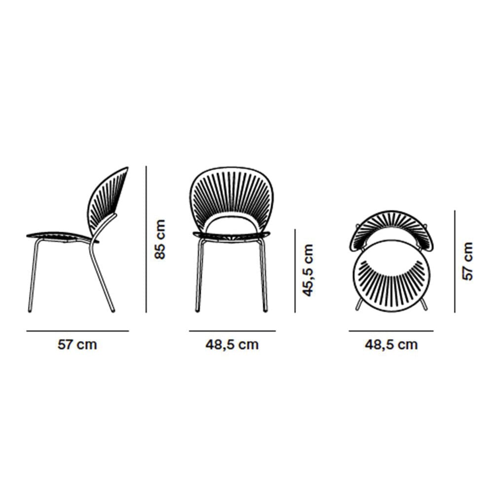 Trinidad Stackable Chair Dining Chair Fredericia 