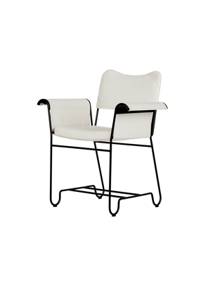Tropique Outdoor Dining Chair Dining chairs Gubi Without Fringes Classic Black Limonta (CAL 117 compliant) (06))
