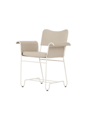 Tropique Outdoor Dining Chair Dining chairs Gubi Without Fringes Classic White Semi Matt Limonta (CAL 117 compliant) (12))