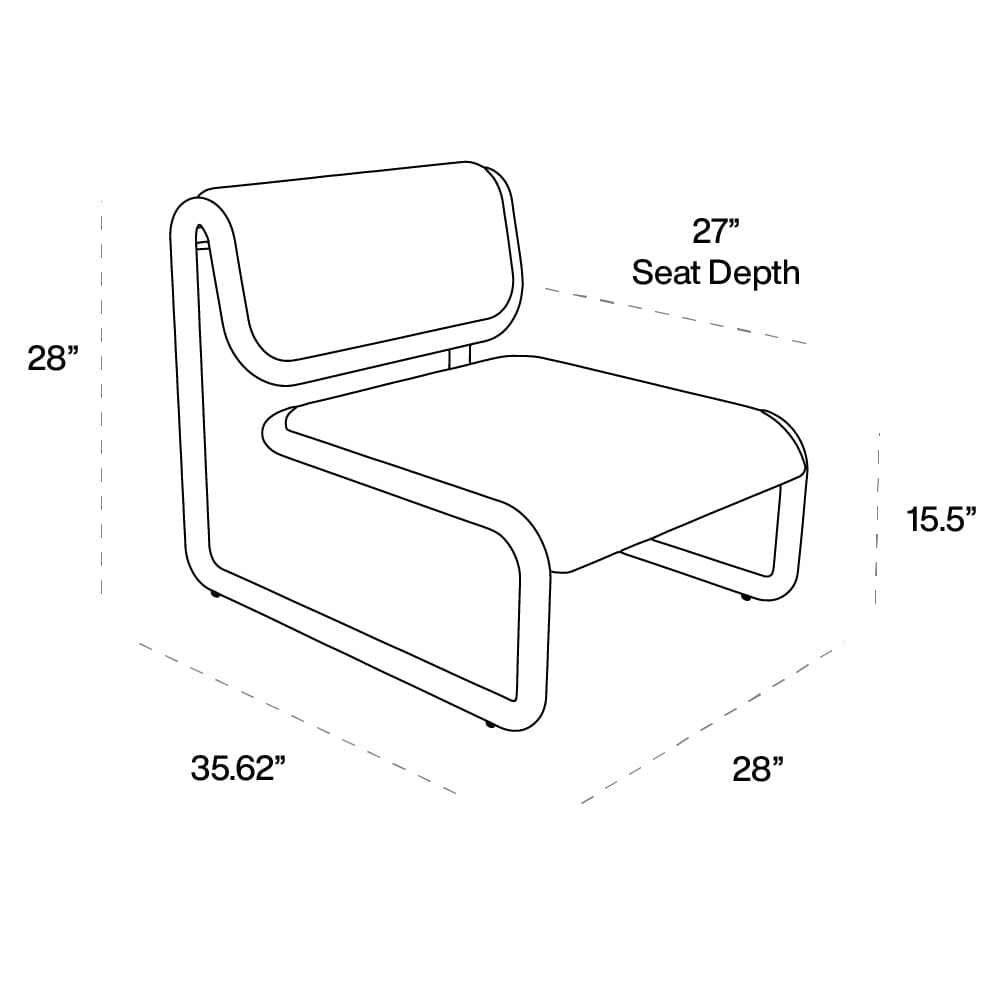 Tube Lounge Chair lounge chairs Bend Goods 