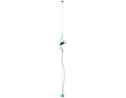 Parentesi 50 - Special Anniversary Edition Floor Lamps Flos Turquoise 