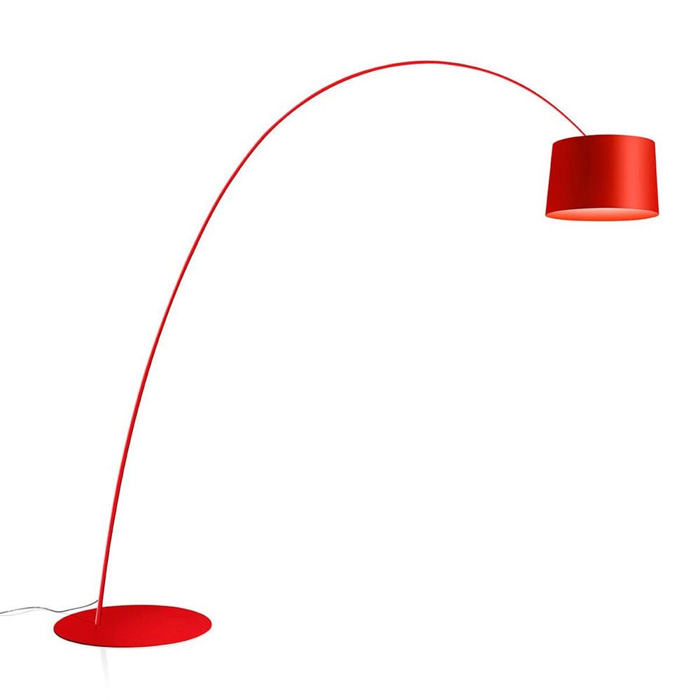 Twiggy Elle Floor Lamp Floor Lamps Foscarini Crimson 