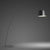 Twiggy Elle Floor Lamp Floor Lamps Foscarini Graphite 