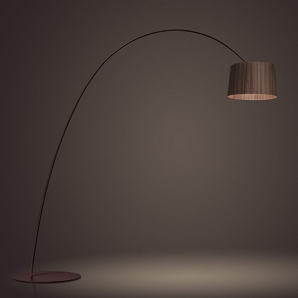 Twiggy Elle Floor Lamp Floor Lamps Foscarini Rosewood 