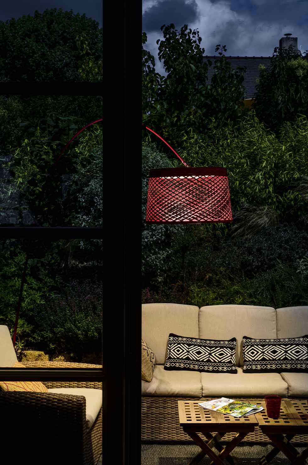 Twiggy Grid Floor Lamp Floor Lamps Foscarini 