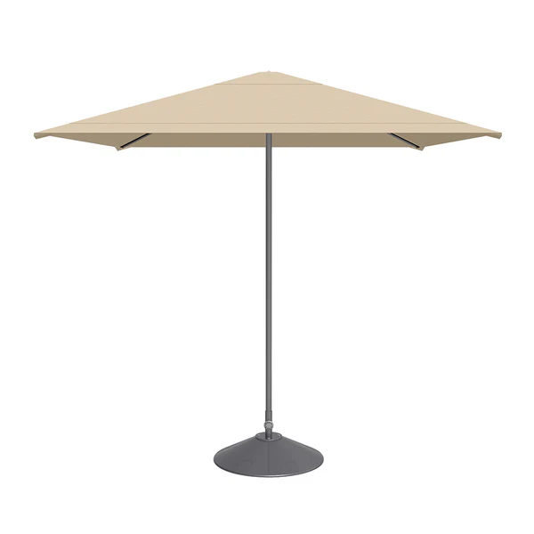 Square Loll Umbrella + Base