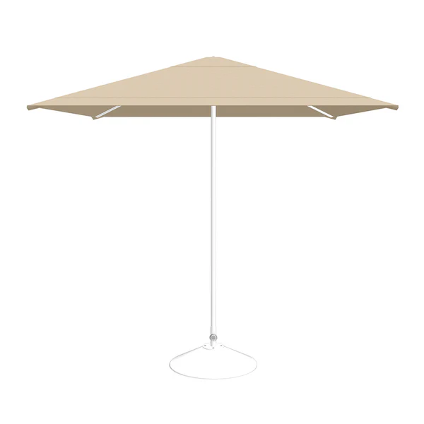 Square Loll Umbrella + Base