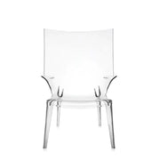 Uncle Jim Armchair lounge Kartell Transparent Crystal 