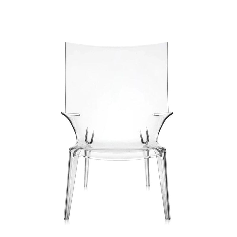 Uncle Jim Armchair lounge Kartell Transparent Crystal 