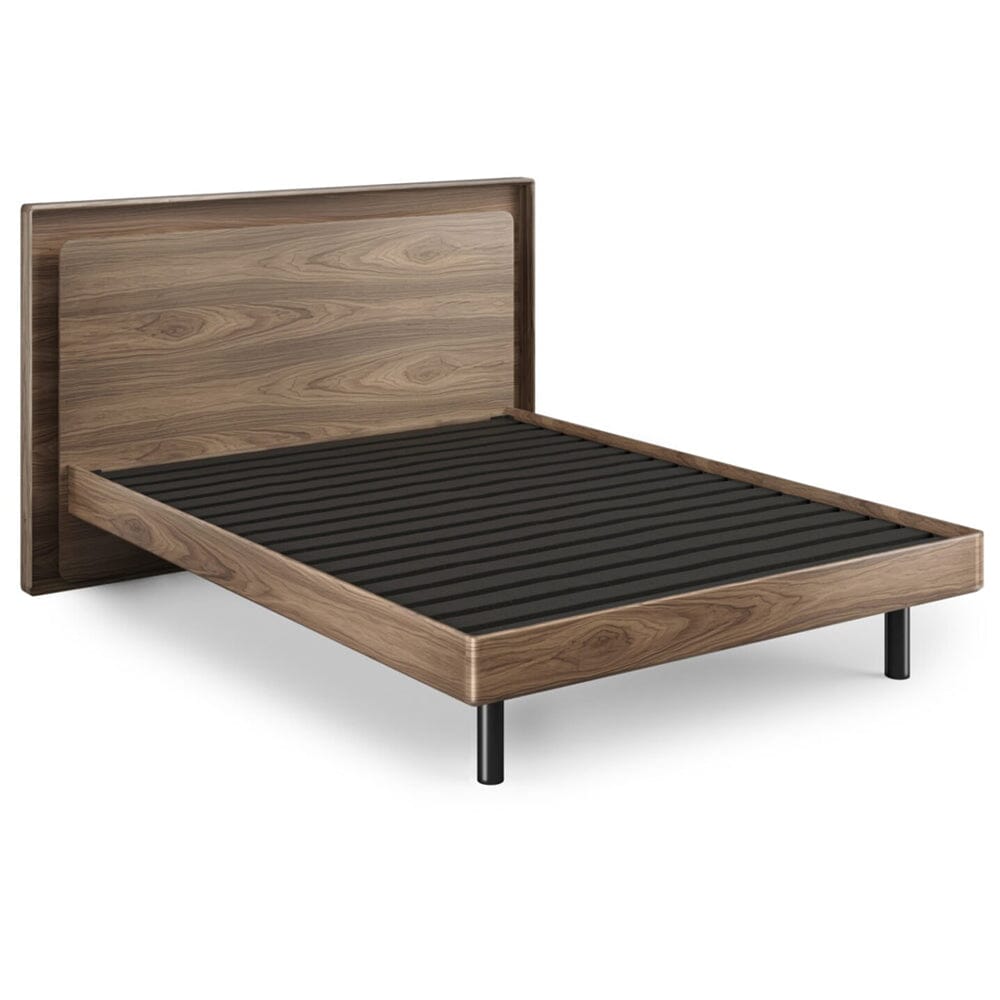 Up-LINQ 9117 Queen Bed Beds BDI Natural Walnut 