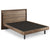 Up-LINQ 9117 Queen Bed Beds BDI Natural Walnut 