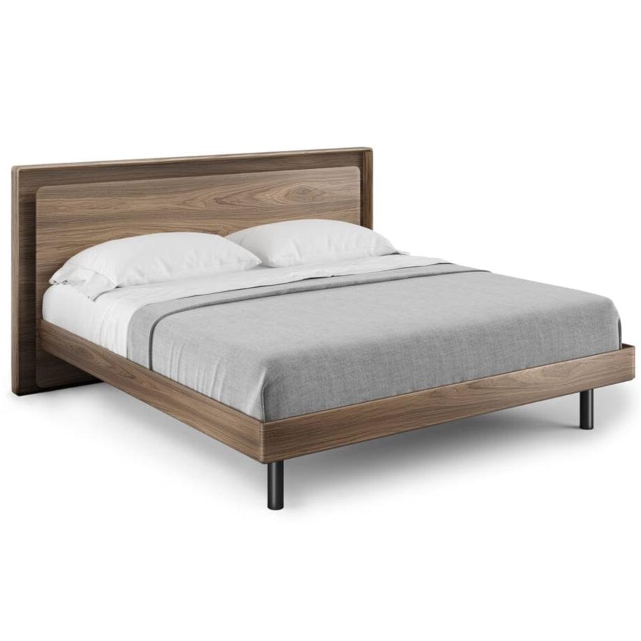 Up-LINQ 9119 King Bed Beds BDI Natural Walnut 