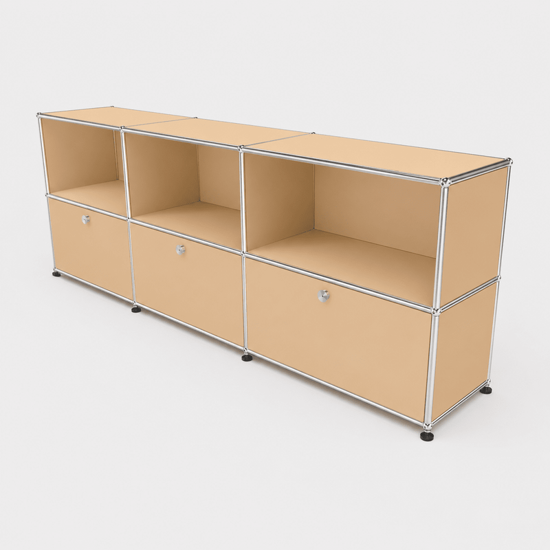 USM Haller Credenza - 6 compartments 1.3 storage USM USM Beige 