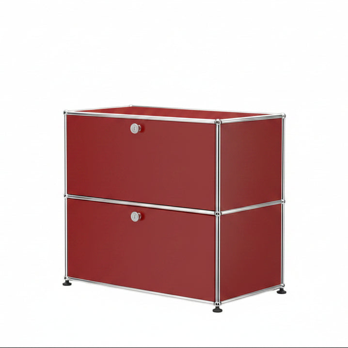 USM Haller Credenza C1AF storage USM Ruby Red 