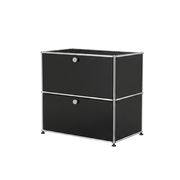 USM Haller Credenza C1A18 storage USM Graphite Black 