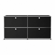 USM Haller Credenza E2 storage USM Graphite Black 
